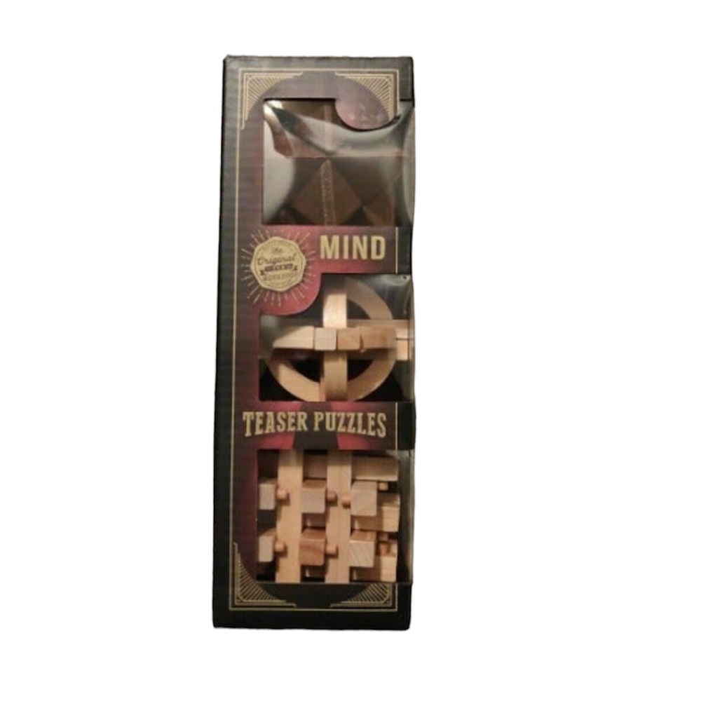 Nwt 3pc Mind Teasers Puzzles